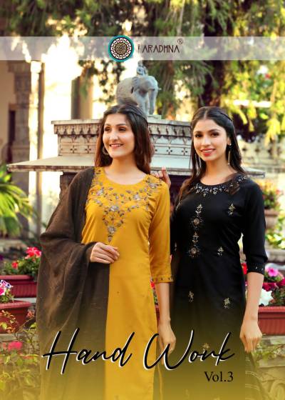 Hand Work Vol 3 By Aradhna Designer Readymade Suit Collection